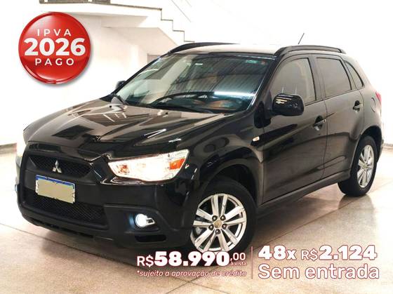MITSUBISHI ASX 2.0 4X2 16V GASOLINA 4P AUTOMÁTICO MITSUBISHI ASX 2.0 4X2 16V GASOLINA 4P AUTOMÁTICO